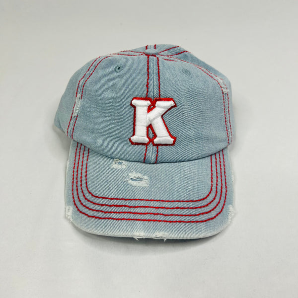 Kappa Denim Distressed Hat
