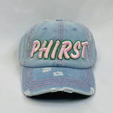 “PHIRST” Light Denim Hat