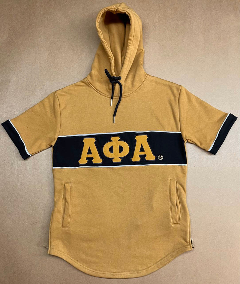 Alpha Gold SS Hoodie