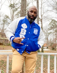 Sigma Wool and Leather Letterman Jacket