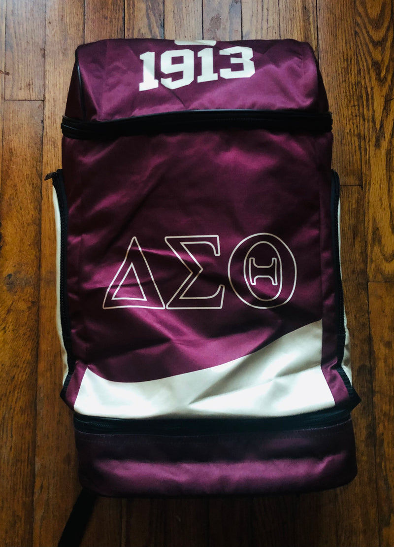 Delta Sigma Theta Crimson Backpack