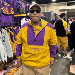 Omega Psi Phi Half Zip Windbreaker Jacket