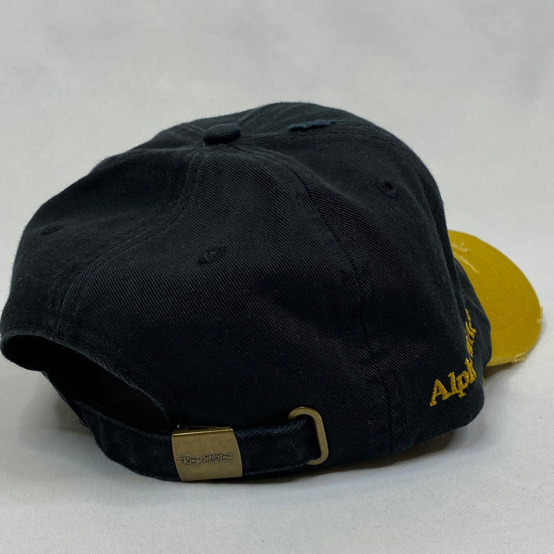 “1906” Alpha Black & Old Gold Dad Hat