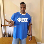 Sigma Blu Premium Ringer Shirt