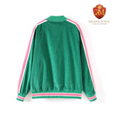 AKA Green Corduroy Jacket Read Description