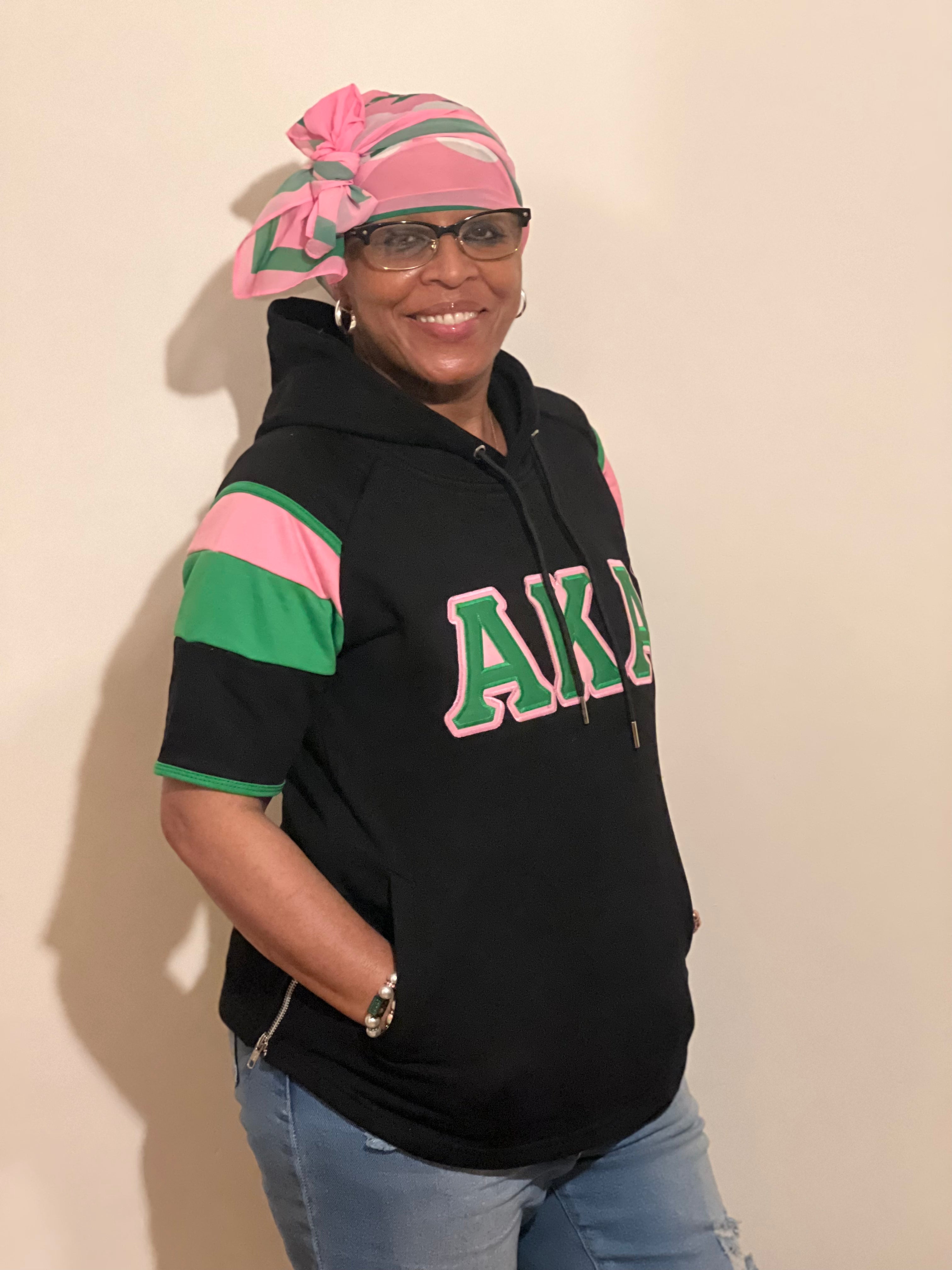 AKA Black SS Hoodie
