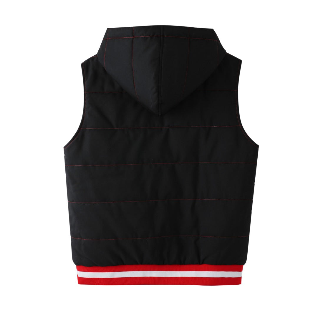 Delta Hooded Puffer Vest