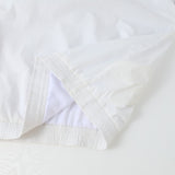 Zeta White Half Zip Windbreaker Jacket
