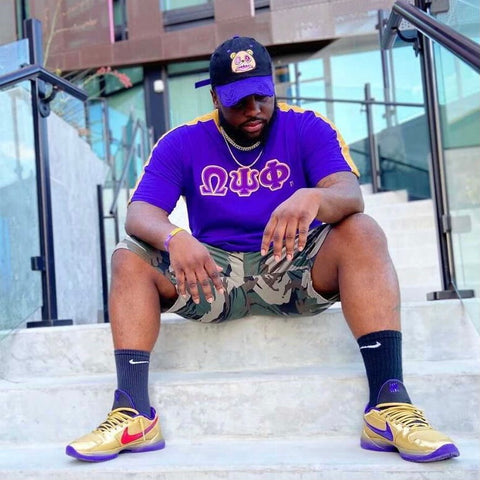 Omega Psi Phi Letter Premium Shirt – The King McNeal Collection
