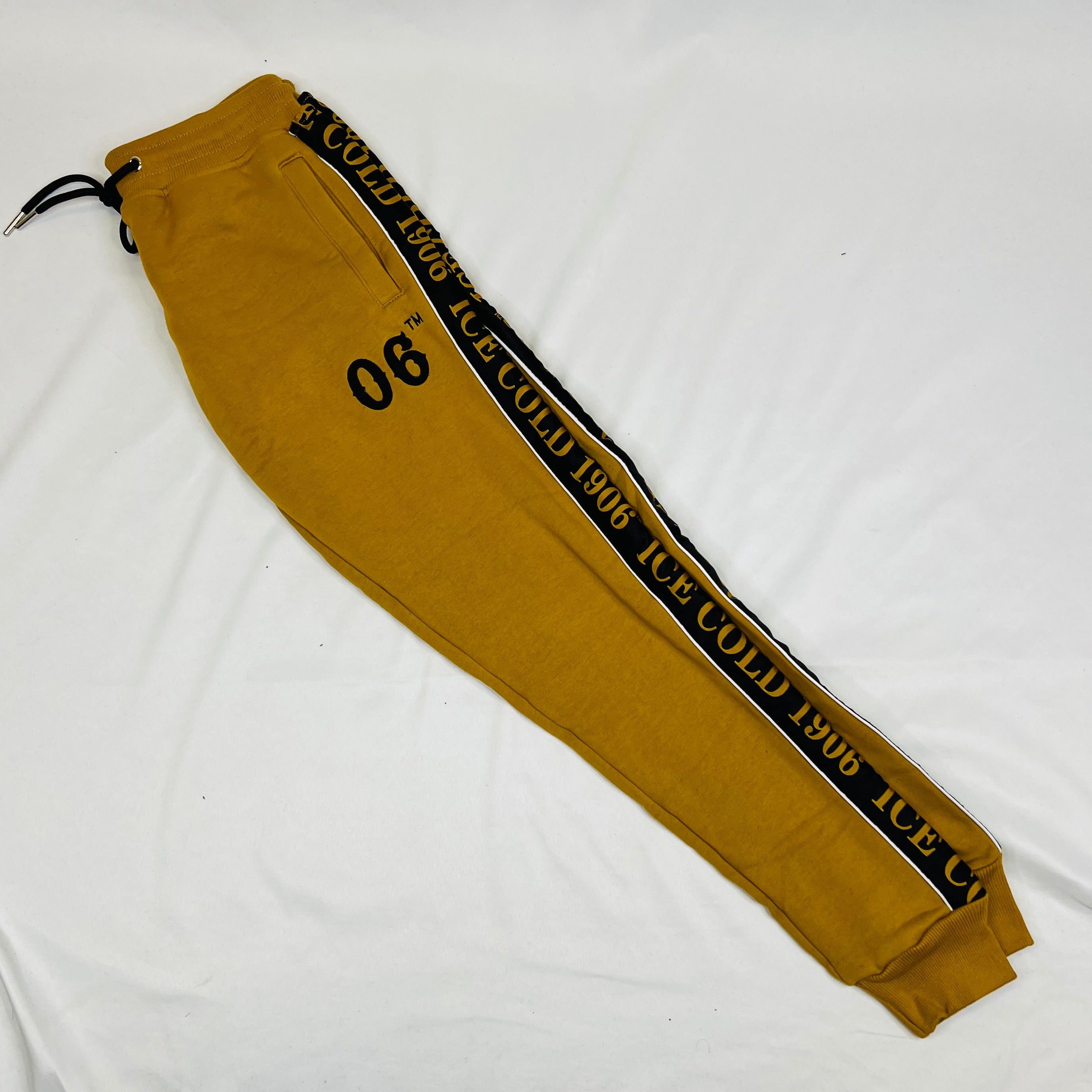 Alpha Gold Tapered Joggers