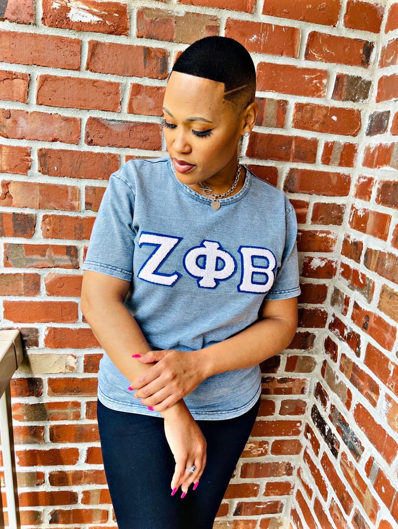 Zeta Denim Cheniile Premium Shirt