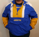 SGRho Half Zip Windbreaker Jacket Read Description