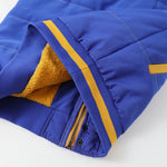 SGRho Hooded Puffer Vest Sherpa Lining