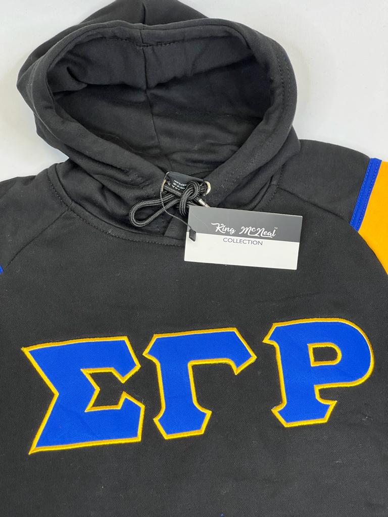 SGRho Black SS Hoodie