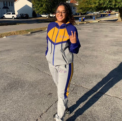 SGRho Grey Tech Fleece Joggers