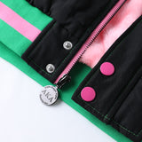 AKA Black Hooded Puffer Vest Sherpa Lining Read Description