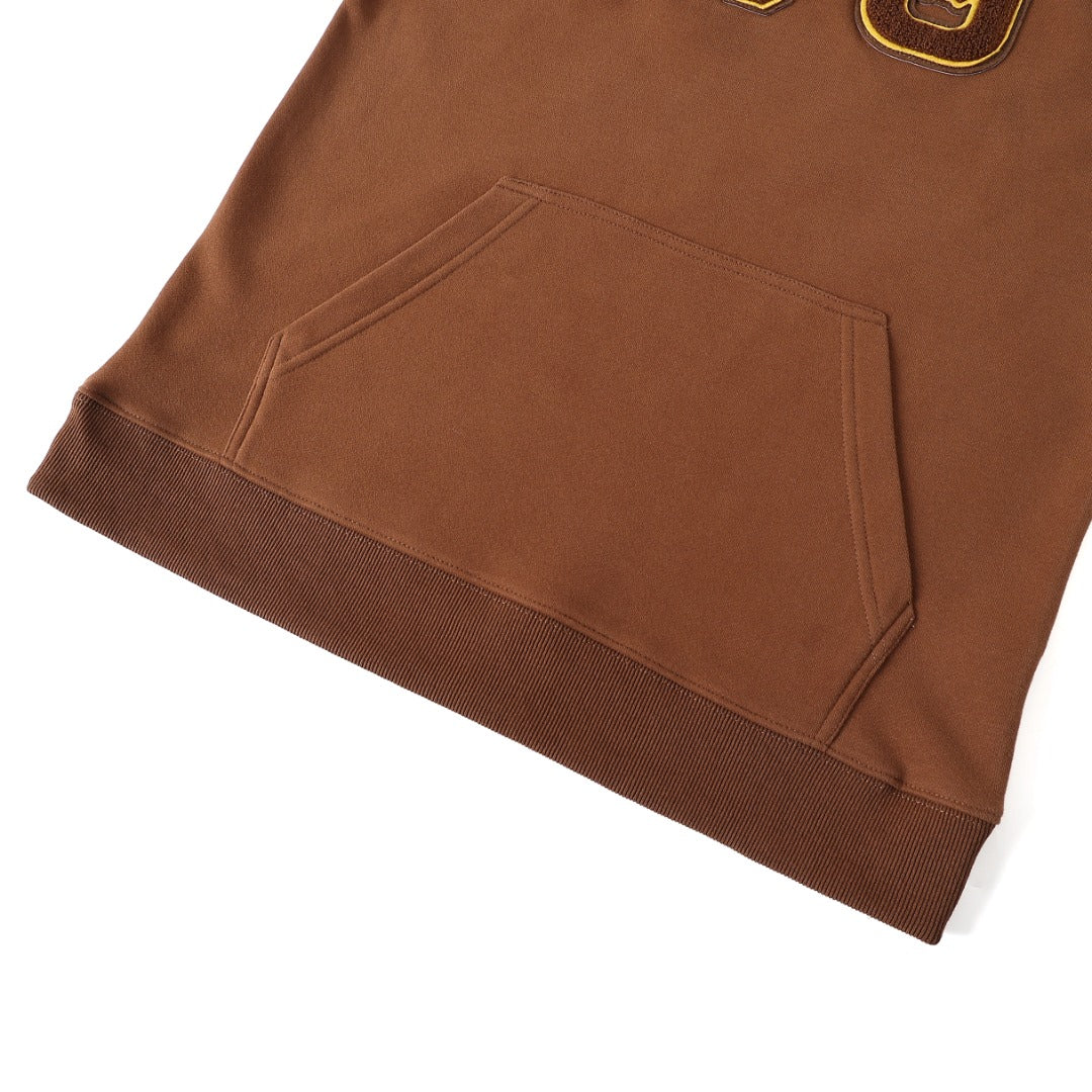 Iota Phi Theta Brown Chenille Pocket Crewneck