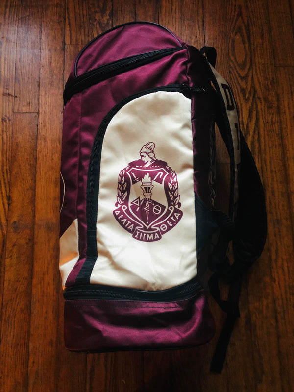 Delta Sigma Theta Crimson Backpack