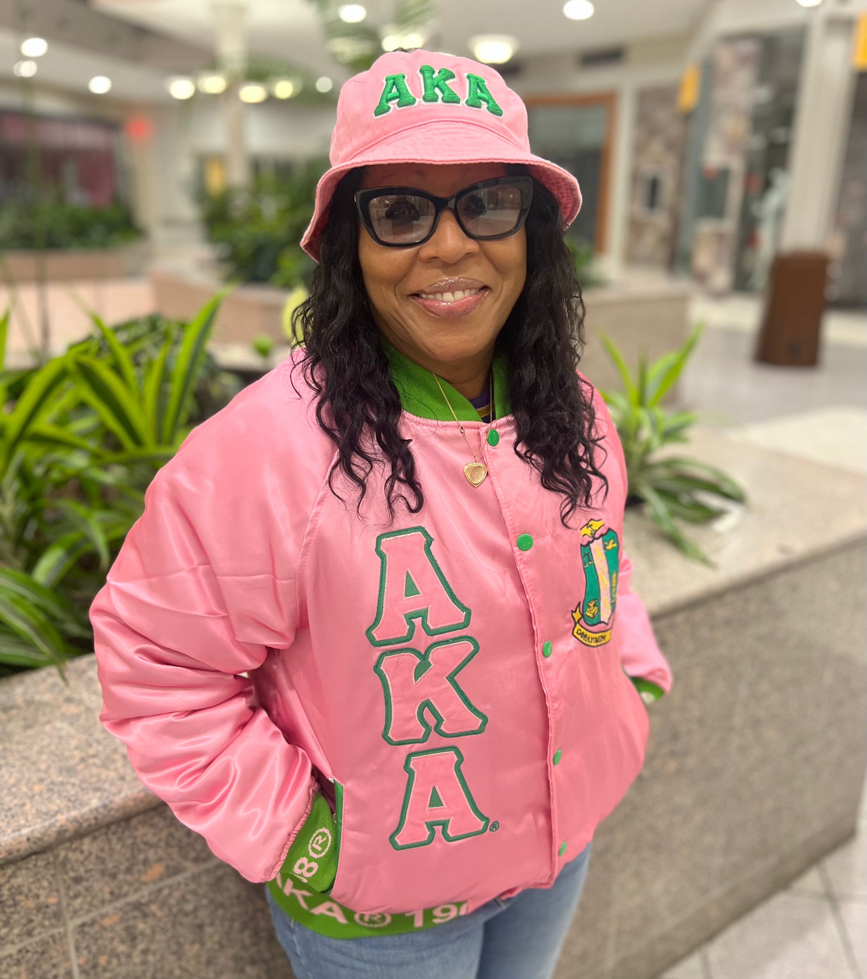 Pink silk bomber jacket best sale