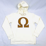 Omega Ω Neutral Chenille Hoodie
