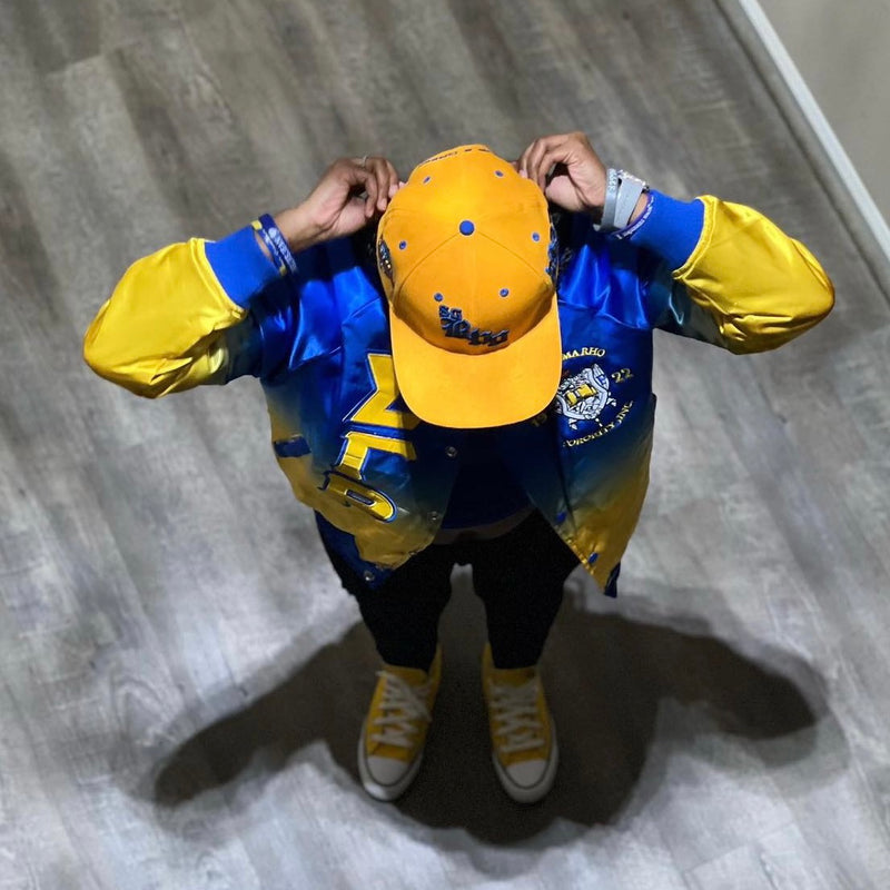 Sigma Gamma Rho Ombré Bomber Jacket