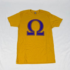 Omega Premium Old Gold Chenille T-Shirt