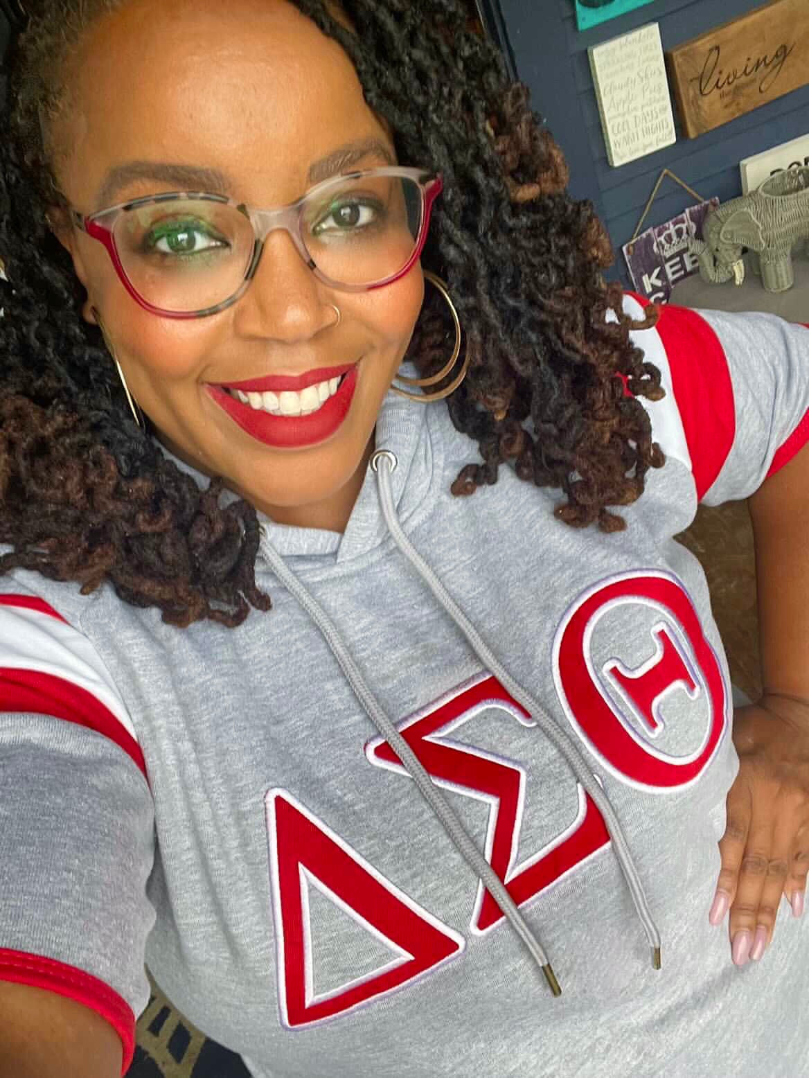 Delta Grey SS Hoodie