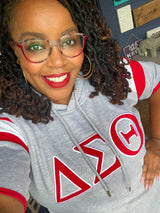 Delta Grey SS Hoodie
