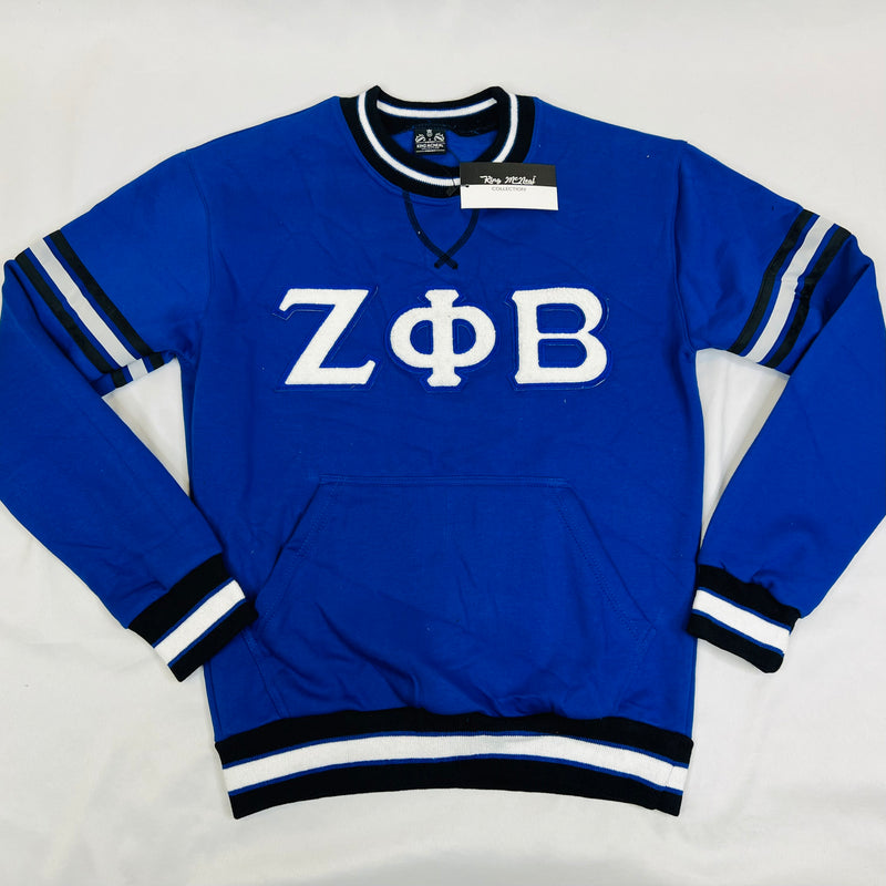 ZPB Striped Chenille Crewneck (Unisex Size)