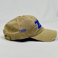 Zeta Phi Beta Khaki Hat