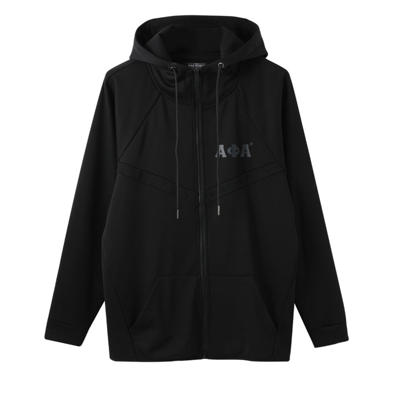 Alpha Black Winterize Tech Fleece Jacket