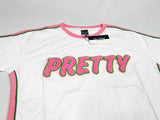 Pretty White Premium Chenille Shirt