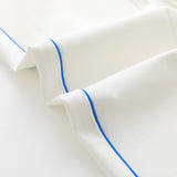 Sigma White Tech Fleece Joggers Royal Trim