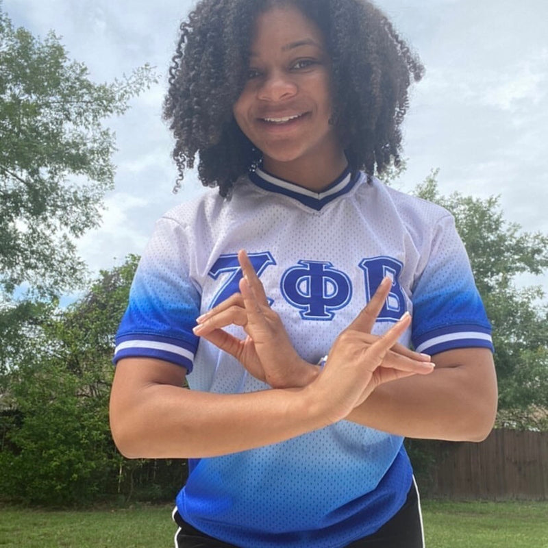 Zeta Faded Baseball Jersey