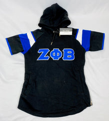 Zeta Black SS Hoodie