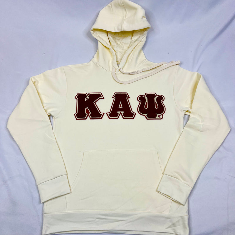 Kappa Krimson Kream Chenille Hoodie