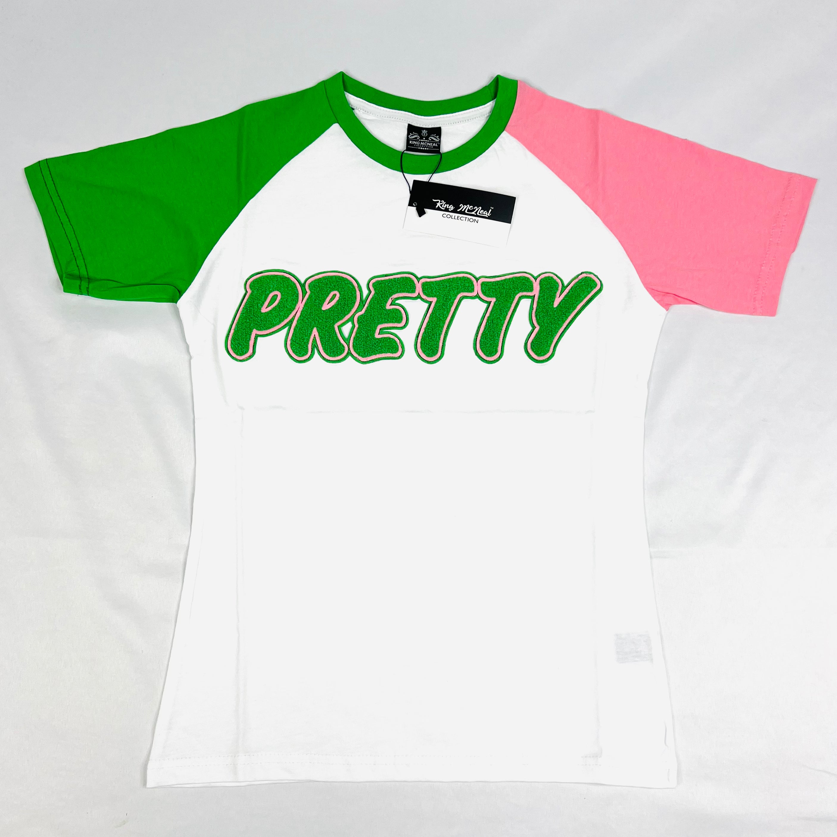 Pretty Opp Sleeve Premium Chenille Shirt โ The King McNeal Collection