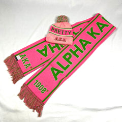 AKA Scarf and One Hat