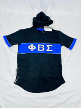 Phi Beta Sigma Black SS Hoodie