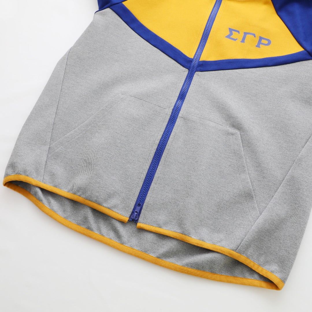 SGRho Grey Tech Fleece Jacket