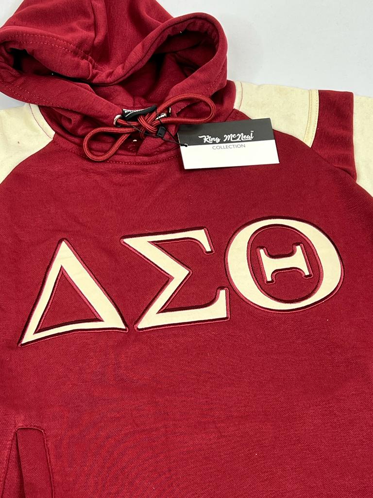 Delta Crimson SS Hoodie