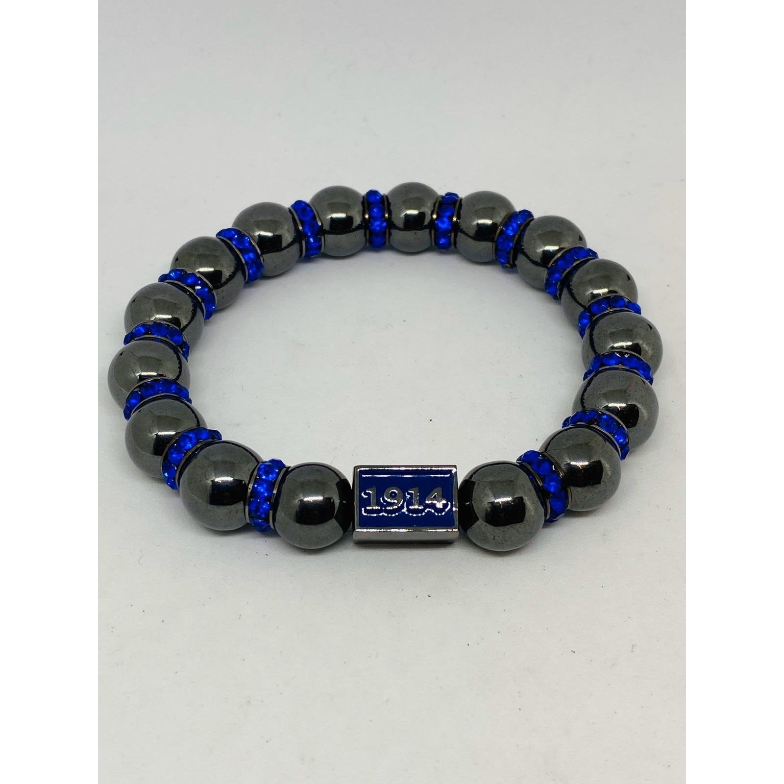 Phi Beta Sigma Hematite Bracelet