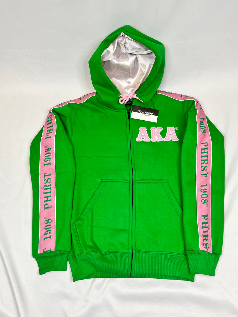 AKA Tapered Sweatsuit Jacket (Unisex Size)