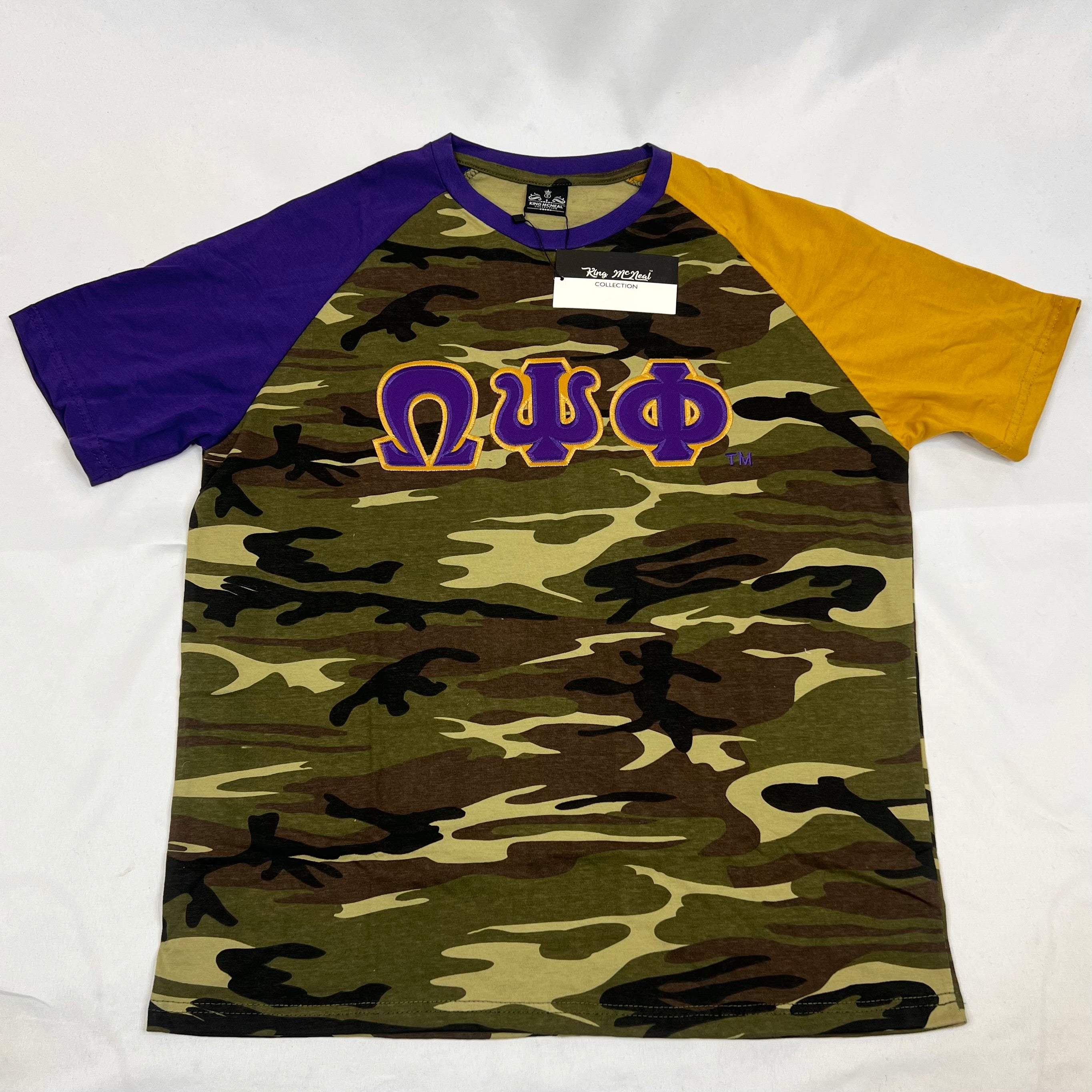 Omega Camo Opposite Sleeve Premium Shirt