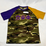 Omega Camo Opposite Sleeve Premium Shirt