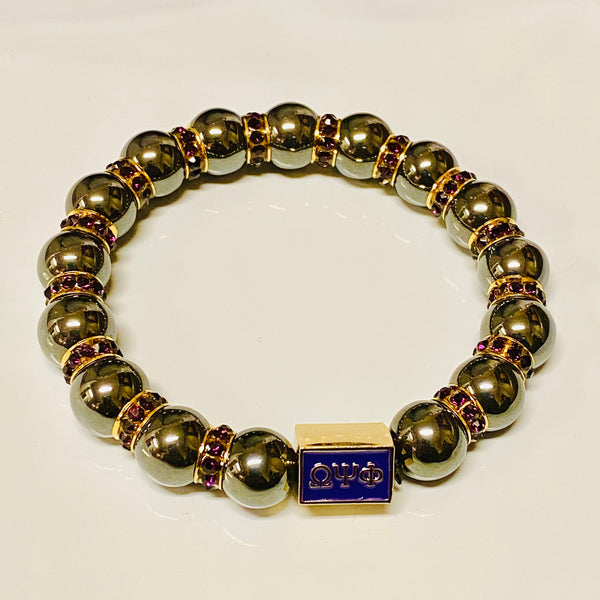 Omega Hematite Bracelet