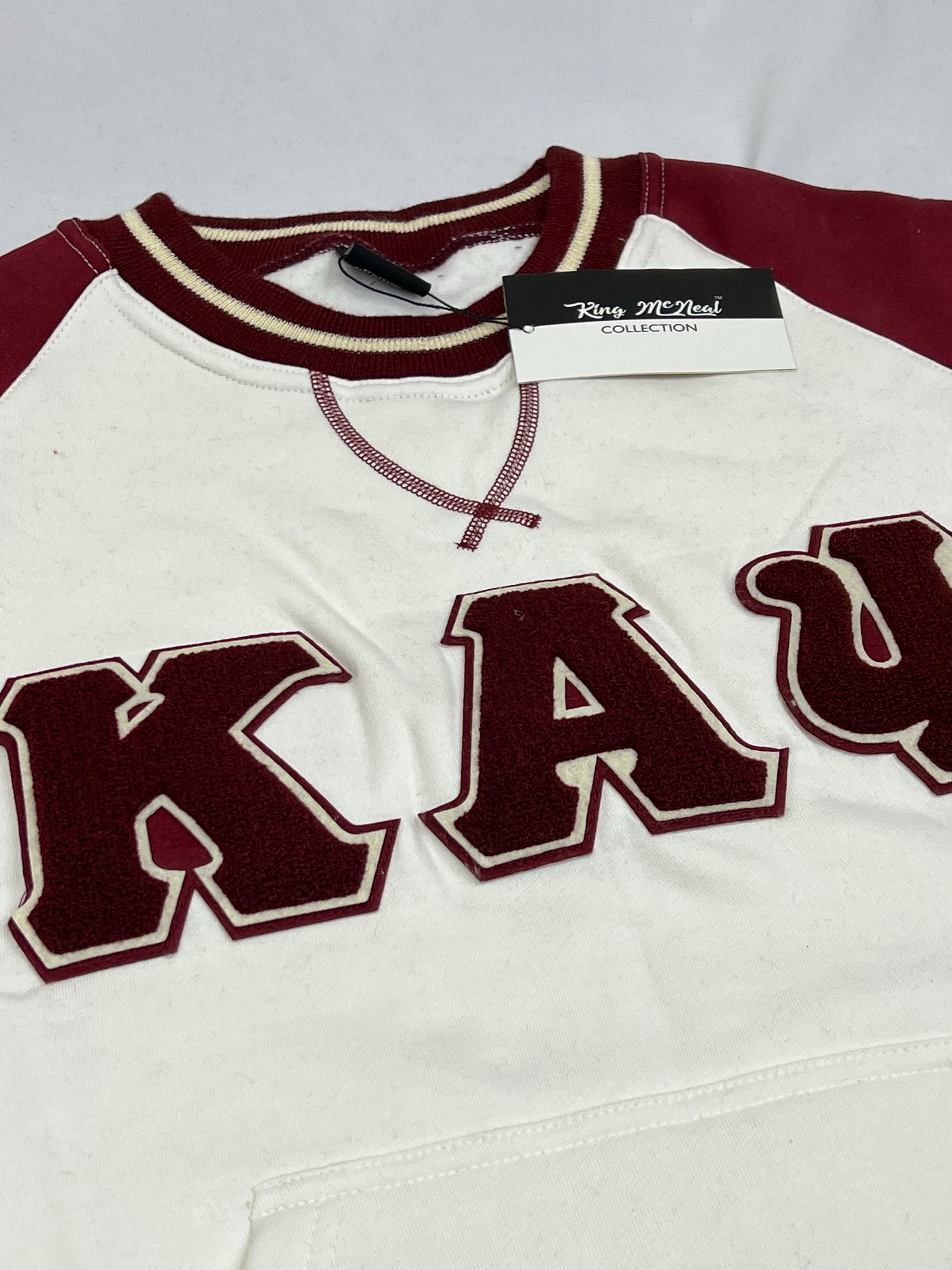 Kappa Krimson Chenille Crewneck