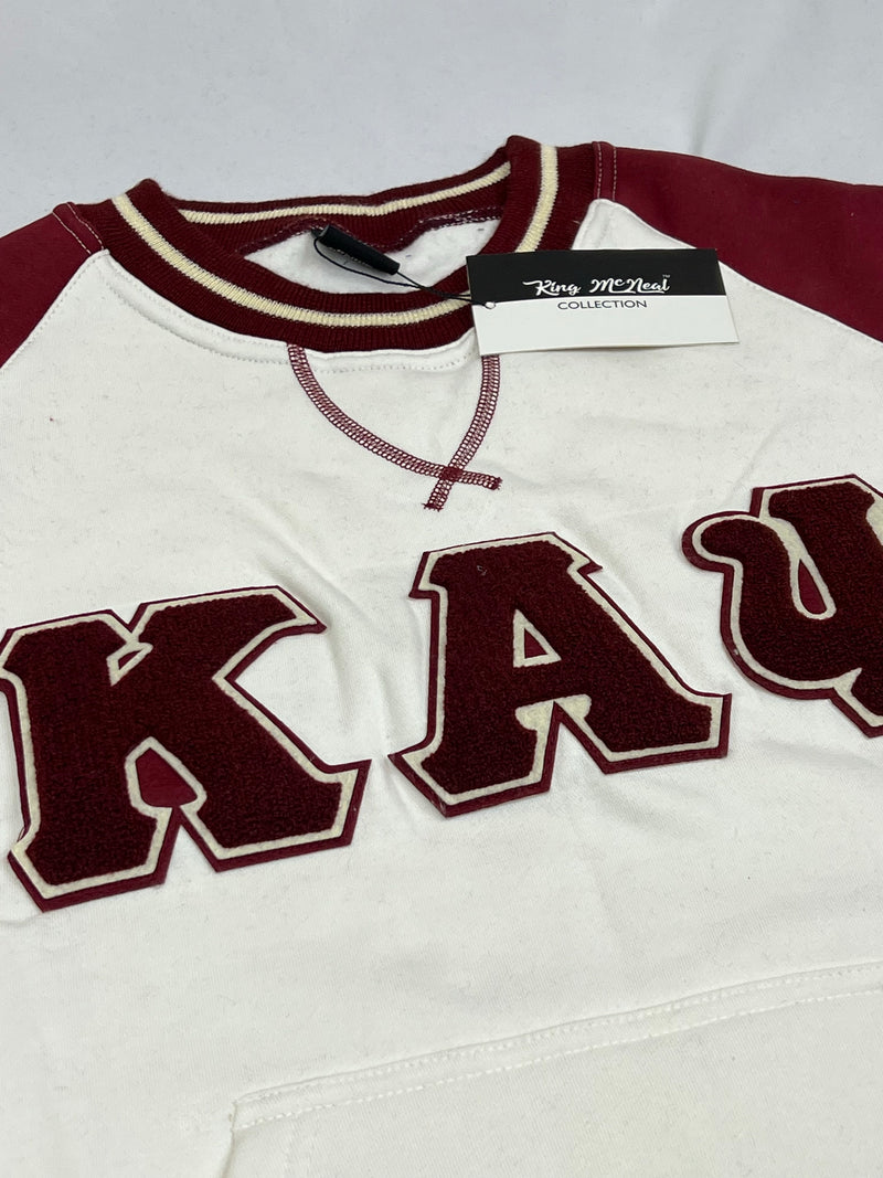 Kappa Krimson Chenille Crewneck