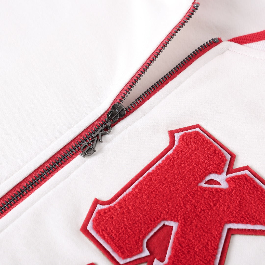 Kappa Red Varsity Fleece Jacket