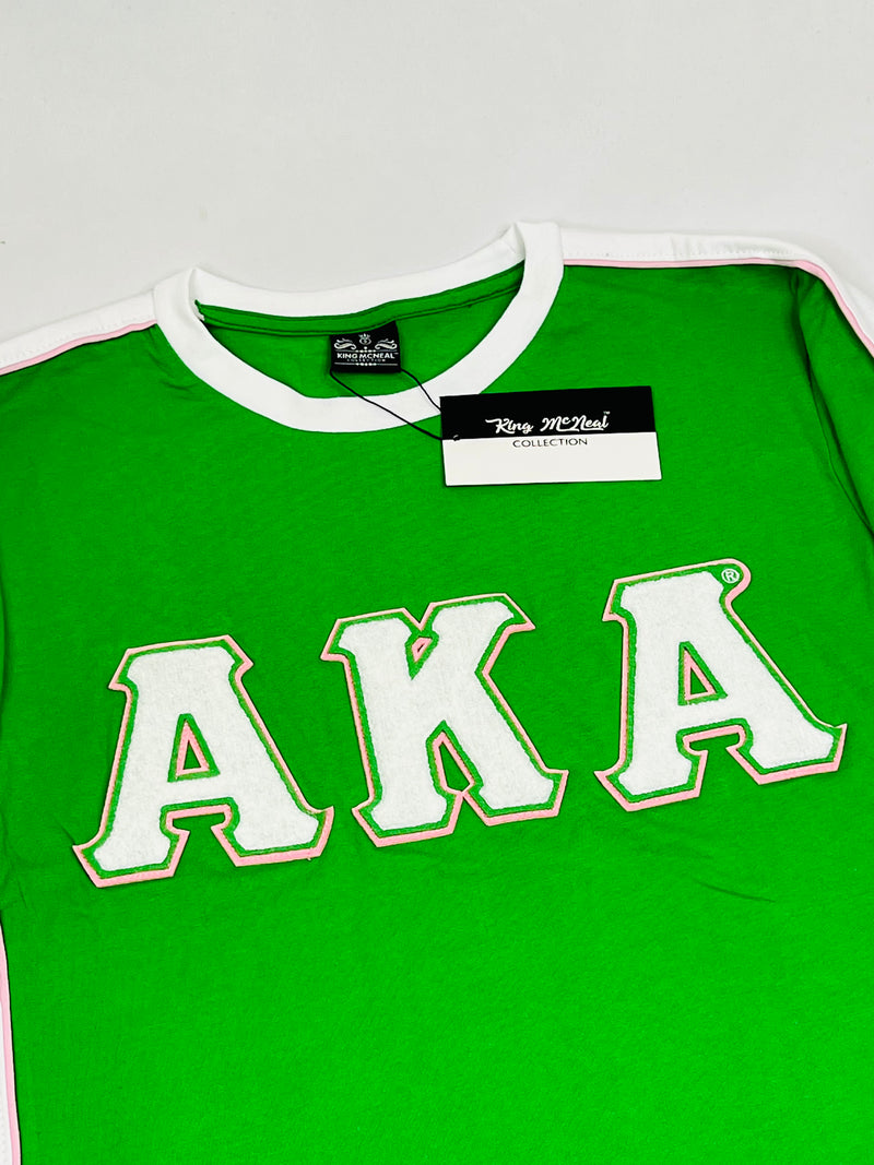 AKA Green Premium Chenille Shirt